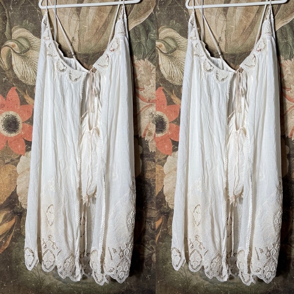 New Free People Lydia Maxi Set In Gardenia Size M - Picture 6 of 8